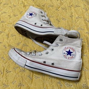 White high top Converse